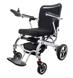 BC-EA5516การดูแลสุขภาพผลิตภัณฑ์ทางการแพทย์เดินทางพับไฟฟ้ารถเข็นน้ำหนักเบาเก้าอี้ล้อเลื่อนไฟฟ้าในสต็อก