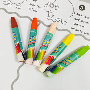Nuovo Design GF Set di Pastelli a Olio Non Tossici per Scuola 12/18/24/36 Colori Mini Pastelli per Bambini Fai-da-Te Pittura e Disegno - Product Image 6