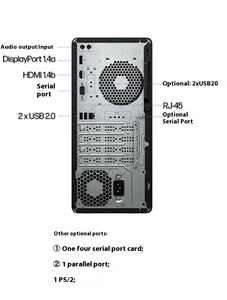 <span class=keywords><strong>PC</strong></span> <span class=keywords><strong>HP</strong></span> Pro 288G9 Tower 288 G9 E CPU Intel Core I5 & I3 14100 8G 512G HPE 288G9E PCi Ordinateur de bureau <span class=keywords><strong>PC</strong></span> hôte unique - Product Image 3