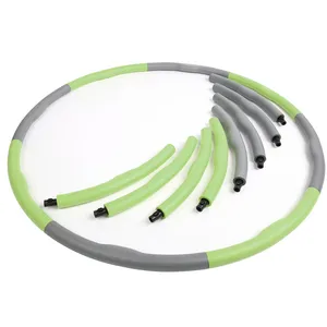 Eco foam <span class=keywords><strong>hula</strong></span> hoops adulti perdita di peso ginnastica fitness hoola <span class=keywords><strong>hoop</strong></span> ponderato staccabile per bambini hooping <span class=keywords><strong>hula</strong></span> fitness - Product Image 1