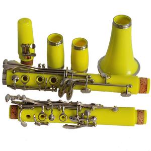 <span class=keywords><strong>Clarinete</strong></span> <span class=keywords><strong>rojo</strong></span> de resina ABS, alta calidad, niquelado, Bb - Product Image 2