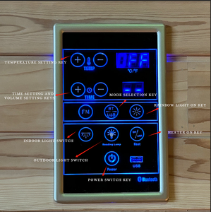 Sauna en bois d'extérieur Infraspa/Lay Down - Combinaison de douche à vapeur pour 6 à 8 personnes, sauna en palettes de bois pour la vente dans la cour - Product Image 5