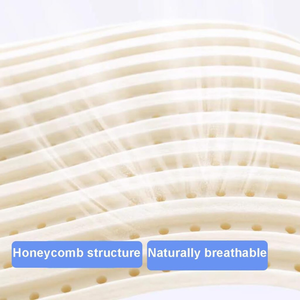 Il cuscino per il collo <span class=keywords><strong>in</strong></span> <span class=keywords><strong>lattice</strong></span> naturale aiuta ad alleviare la pressione utilizzata per alleviare il dolore al collo con una federa morbida - Product Image 6