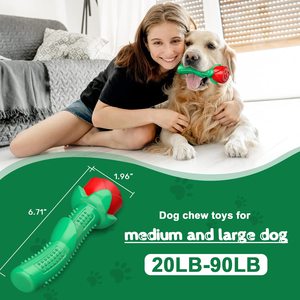 Juguetes agresivos para masticar perros para juguetes interactivos para masticar perros para entrenamiento y Limpieza de dientes para juguetes agresivos para masticar perros - Product Image 2