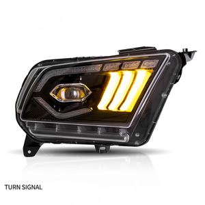 Fábrica al por mayor faro delantero pieza de coche lámpara delantera para Ford <span class=keywords><strong>Mustang</strong></span> 2010-2014 Base GT Cobra Jet <span class=keywords><strong>Boss</strong></span> <span class=keywords><strong>302</strong></span> V6 Convertible - Product Image 5