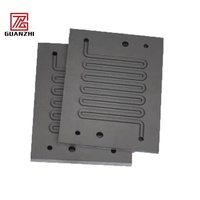 Plaques bipolaires en graphite industriel imperméable de haute pureté (modèle GPCC) pour piles à combustible à hydrogène PEM, conductivité thermique 85-140