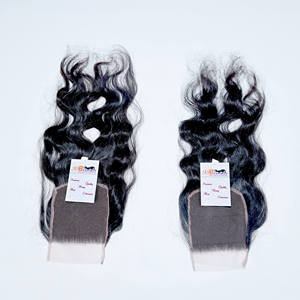 Extensions de cheveux humains de temple indien de qualité supérieure, transparentes, pré-épilées, avec frontale en dentelle HD et closure en dentelle HD suisse 13x6 4x4, pour revendeurs - Product Image 4