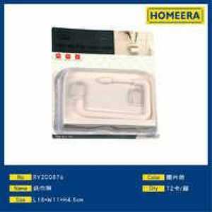 Homeeras Tissue Holder L18xW11xH4.5cm Plastic Modern Design Convenient Table Decoration - Product Image 3