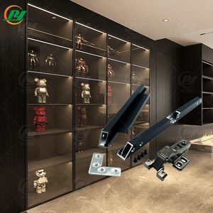 Cadre en <span class=keywords><strong>aluminium</strong></span> pour portes coulissantes de placard, finition anodisée mate, design personnalisé, <span class=keywords><strong>menuiserie</strong></span> intérieure de villa de luxe - Product Image 4