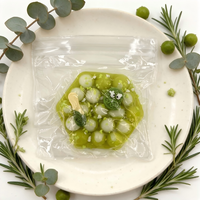 Jouet Squishy Gaufre aux Œufs Matcha, Jouet Anti-Stress en TPR Souple, Forme de Dessert Mignonne, Jouet Sensoriel pour la Décompression et l'Anxiété, Unisexe