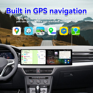 MOOKAKA Radio multimédia Android 14 double écran 10,1 pouces pour Volkswagen <span class=keywords><strong>Tiguan</strong></span> 2023-2025 Lecteur DVD CarPlay sans fil GPS Vidéo de voiture - Product Image 5