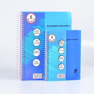 Stock suficiente 300/400/500 páginas A5/A4 tamaños portátiles rejilla de línea francesa cuaderno espiral cubierta gruesa página interior múltiple - Product Image 2