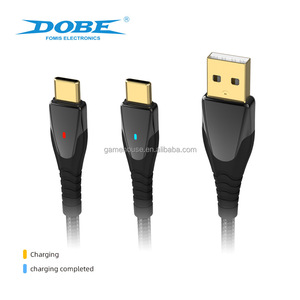 Controlador LD 2. 2 para <span class=keywords><strong>PS5</strong></span> <span class=keywords><strong>Cable</strong></span> <span class=keywords><strong>de</strong></span> <span class=keywords><strong>carga</strong></span> USB y <span class=keywords><strong>cable</strong></span> <span class=keywords><strong>de</strong></span> datos Xboxes con puerto ligero 3M tipo C para transferencia <span class=keywords><strong>de</strong></span> datos - Product Image 4