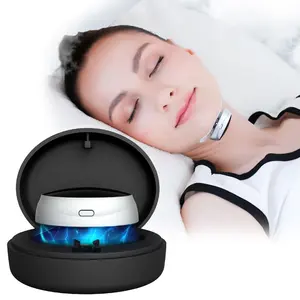Portable intelligent mini anti-étouffement électronique apnée du sommeil aide outil de traitement arrêter la respiration correcteur intelligent anti-ronflement dispositif