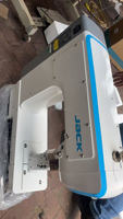Machine à coudre Jack S5-91 à point noué à une aiguille entièrement automatique avec pied à rouleau synchronisé et moteur à entraînement direct