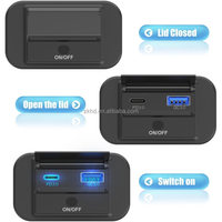 Chargeur rapide 48W PD + QC pour voiture, camping-car, bateau, prix d'usine, vente chaude