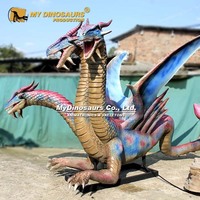 MyDino Dragon robotique animatronique à trois têtes