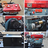 Fabricant chinois de mini-dumpers sur chenilles de 2, 5 et 10 tonnes, transporteur à chenilles en caoutchouc avec benne hydraulique pour jardin et ferme