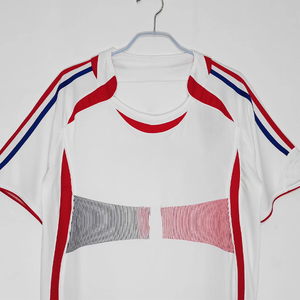 Maillot Rétro France 2006 Extérieur Court Respirant Séchage Rapide Été # 12 # Équipe nationale de 10 joueurs prenant en charge les services OEM personnalisés - Product Image 4