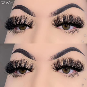2026 Wholesale for 3D Mink Fur Vegan False <strong>Eyelashes</strong> Shandong Lashes Extra Long 25mm Dramatic Black Full Strip <strong>Eyelashes</strong> - Product Image 1