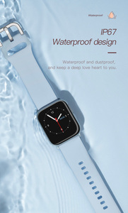 Montre connectée de sport avec moniteur de pression artérielle et de fréquence cardiaque Livraison rapide Prix bas pour l'extérieur Alliage IP67 Gel de silice unisexe V6 - Product Image 4