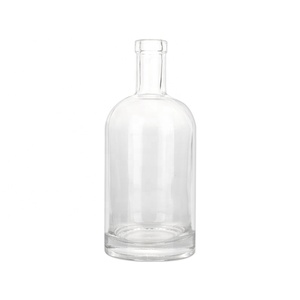 Botella de <span class=keywords><strong>licor</strong></span> de vino con logo personalizado, botella de <span class=keywords><strong>licor</strong></span> de cristal de lujo, 50ml, 100ml, 750ml - Product Image 3