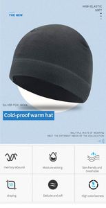 หมวกกันหนาวสำหรับผู้ใหญ่ ฤดูใบไม้ร่วง ฤดูหนาว แบบ unisex สำหรับกิจกรรมกลางแจ้ง ทำจากผ้าฟลีซ ป้องกันความหนาวเย็น เหมาะสำหรับเล่นสกี  พร้อมตัวล็อคสีทองแดง  แบบหนาพิเศษ - Product Image 3
