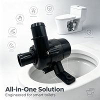 Pompe à eau CC sans balais 24V ultra-silencieuse à longue durée de vie, personnalisée OEM, pour toilettes intelligentes