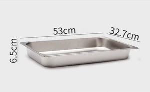 Vapeur Steamgn 200Mm Profondeur Égouttoir En Acier Inoxydable Plaque Fraîche <span class=keywords><strong>Bac</strong></span> Gastro Tampa Gastronorm Cuba <span class=keywords><strong>Inox</strong></span> 201 Boîte 100 <span class=keywords><strong>Gn</strong></span> 11 Pan - Product Image 4