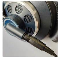 XLR 3Pin adaptor Bluetooth Mini, Handsfree nirkabel penerima untuk AKG K182 K275 K371 K7XX K245 M220 headphone