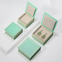 Scatola Magnetica per Gioielli in Carta con Logo Personalizzato, Confezione di Lusso per Collane e Anelli, Scatola Flip in Cartone per Gioielleria