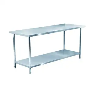 TT-BC302G 2000X700MM with Undershelf Stainless Steel Kitchen Worktable