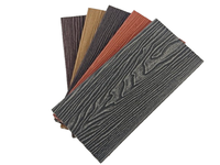 Planche de terrasse en composite WPC de haute qualité et résistante, 138*24 mm, imperméable pour l'extérieur et le jardin