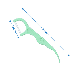 Scatola per Filo Interdentale a Doppia Linea con Stuzzicadenti, Design Moderno con Impugnature per Salute Dentale Domestica e Professionale - Product Image 2