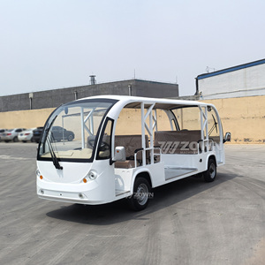 ZOWN China 8-15 Seater Electric Truck Four-<b>Wheel</b> Drive Lead Acid Battery 30km/h Passengers Sightseeing Customized Color - Product Image 3