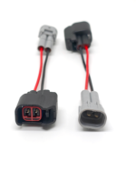 Adaptateur de câblage de conversion 2 broches EV6 vers Denso pour injecteur de carburant en cuivre, prise étanche pour échange de moteur de course