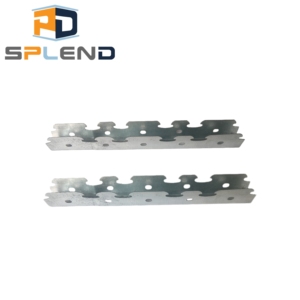 Componentes de rejilla de techo de acero de diseño moderno Perfil de piel de serpiente con acero galvanizado Montado en la pared o techo suspendido Grops - Product Image 4