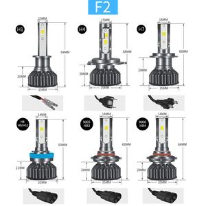 YXDZ F2 3570 CSP LED voiture phare LED H4 H7 LED Canbus Led Lampadas Faros Auto éclairage SystemH11 9005 9006 LED lampe <span class=keywords><strong>Moto</strong></span> - Product Image 6