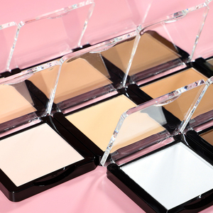 Cadena-paleta <span class=keywords><strong>de</strong></span> polvo facial <span class=keywords><strong>de</strong></span> alta calidad, maquillaje sin marca, compacto, Mineral - Product Image 3