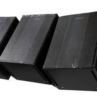 Carcasa de Metal Personalizada OEM, Chasis Metálico con Recubrimiento de Polvo Negro, Caja de Acero para Equipos Electrónicos de Fábrica