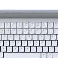 Clavier mécanique 84 touches en alliage d'aluminium Kailh LED, USB, sans fil trois modes, profil bas, interrupteurs hot-swap, nouveau pour bureau
