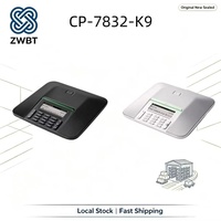 Cisco Switch Catalyst CP-7832-K9 Telefono per Conferenze Cisco 7832 Vivavoce Full-Duplex Banda Larga G.722 360 Microfoni Chiamata a 6 Vie VoIP PoE