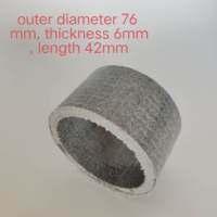 Calidad garantizada, precio razonable, alta resistencia, tubo redondo de plástico de fibra de vidrio FRP extruido de 50, 60, 76, 90 mm, perfil pultruido GRP.