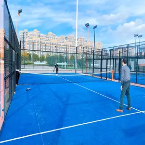 Profession elle Padel Tennisplatz Fabrik mit mehr zehn Jahren Erfahrung in Panorama Padel Court Sport