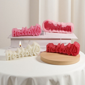 Love Rose Silicone <b>Mold</b> For <b>Candle</b> Cake Soap Making Valentine'S Day DIY Craft <b>Mold</b> - Product Image 4