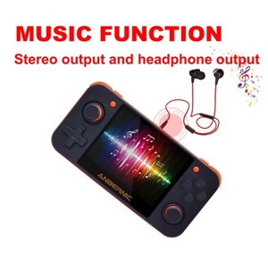 RG350 IPS เกมคอนโซลเกมย้อนยุค 2500+ เกม RG350 โปรแกรมจำลอง PS1 16GB - Product Image 3