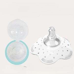 Coussinet de protection en silicone pour tétine, protège-tétine pour <span class=keywords><strong>biberon</strong></span>, coussinet anti-déversement pour <span class=keywords><strong>allaitement</strong></span>, couvre-tétine portable - Product Image 3