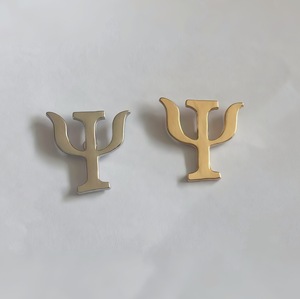 Spilla da Bavero con Simbolo Psicologico, Spilla in Metallo con Lettera Greca Psi, Distintivo per la Consapevolezza della Salute Mentale per Psicologi e Studenti - Product Image 3