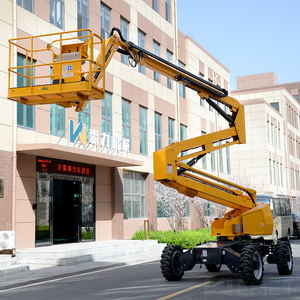 ลิฟต์ยกบูมแบบข้อต่อไฟฟ้าระบบไฮดรอลิกขับเคลื่อนด้วยตนเองลิฟต์ยกของทางอากาศขนาดเล็ก200กก. สภาพใหม่ - Product Image 4