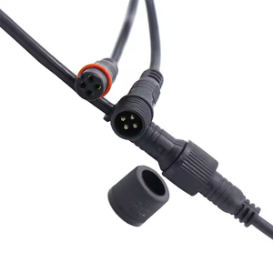 Nhựa 18AWG 20 AWG 22AWG ray Wu kết nối không thấm nước 2 3pin 4pin IP67 M8 cáp kết nối - Product Image 5